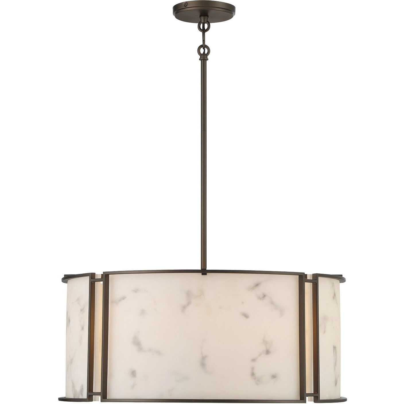 Buchanan 6 Light Hellenic Bronze Pendant Ceiling Light
